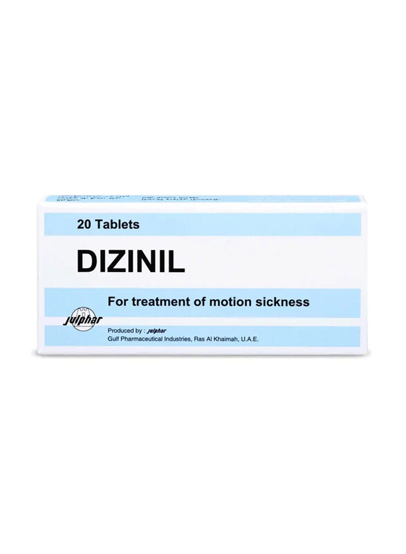 

Julphar Dizinil Tablets, 50mg, 20 Tablets
