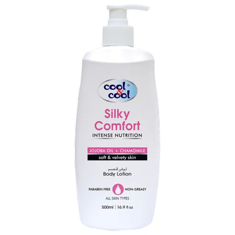 

Cool & Cool Silky Comfort Body Lotion, 500ml