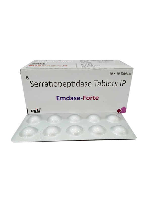 Maxilase Serratiopeptidase Tablet, 10Mg, 30 Tablets