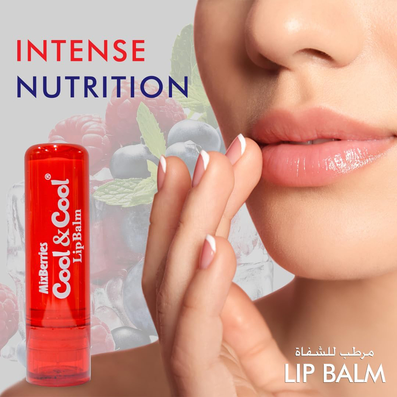 Cool & Cool Mix Berries Lip Balm, 4.6gm