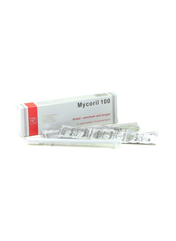 

Remedica Mycoril Vaginal Tablets, 100mg, 6 Tablets