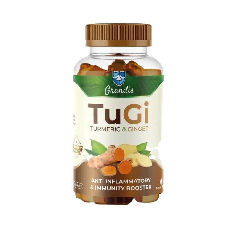 

Grandis Tugi Turmeric & Ginger, 60 Gummies