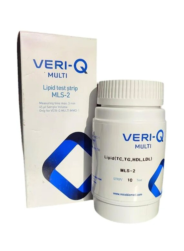 Mico Biomed Veri-Q Multi Lipid Test Strip, 10 Strip