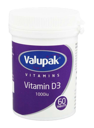 Green Pharma Valupak Vitamin D3, 60 Tablets