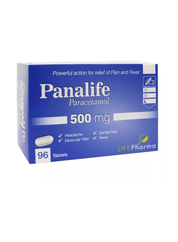 Life Pharma Panalife 500mg, 96 Tablets