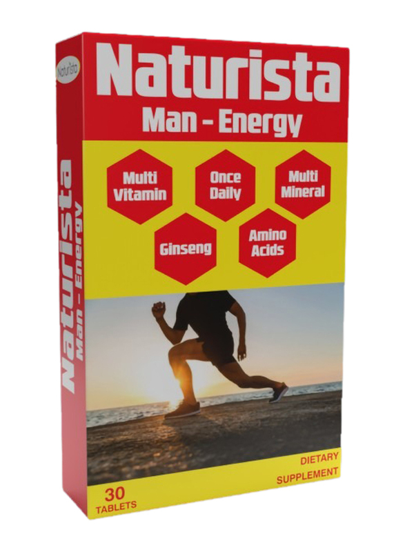 

Naturista Man Energy Tablets, 30 Tablets