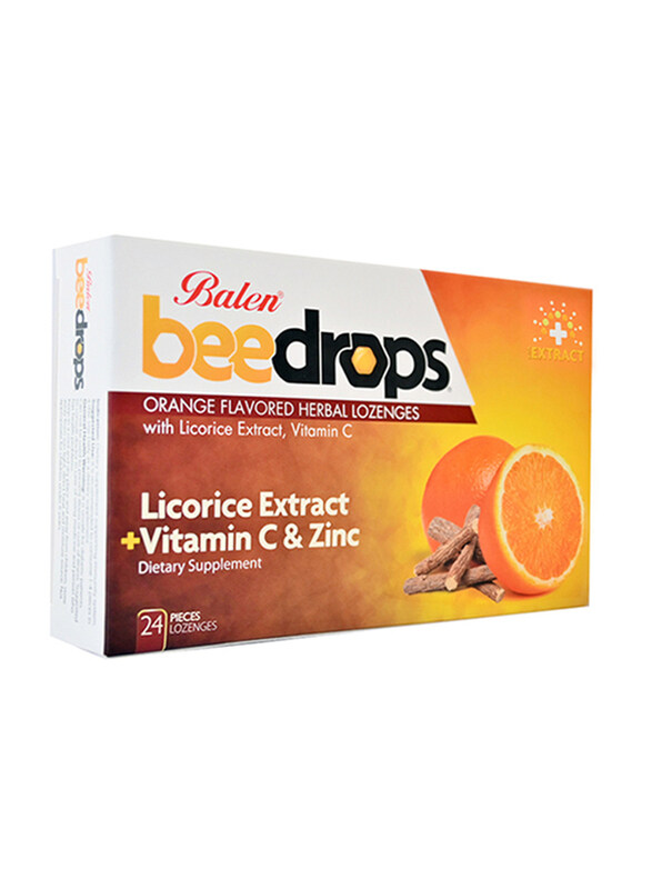 

Balen Beedrops Orange Flavored Dietary Supplement, 24 Lozenges