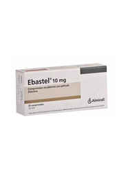 Almirall S.A Ebastel, 10Mg, 20 Tablets