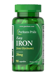 Puritan's Pride Easy Iron, 28mg, 90 Capsules