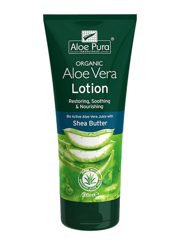 

Aloe Pura Shea Butter Organic Aloe Vera Lotion, 200ml