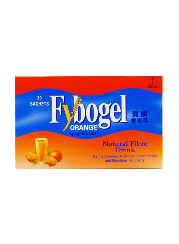 Reckitt Benckiser Fybogel Orange Sachets, 30 Sachets