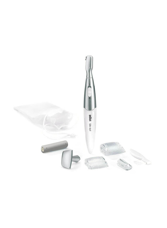 Braun Silk-Epil Trimmer, FG1100, White/Silver