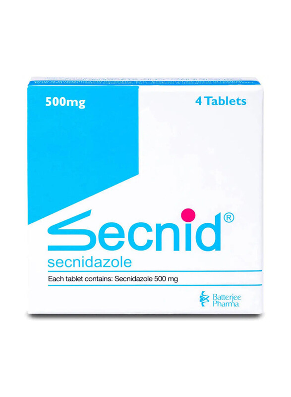 

Batterjee Pharma Secnid Tablet, 500mg, 4 Tablets