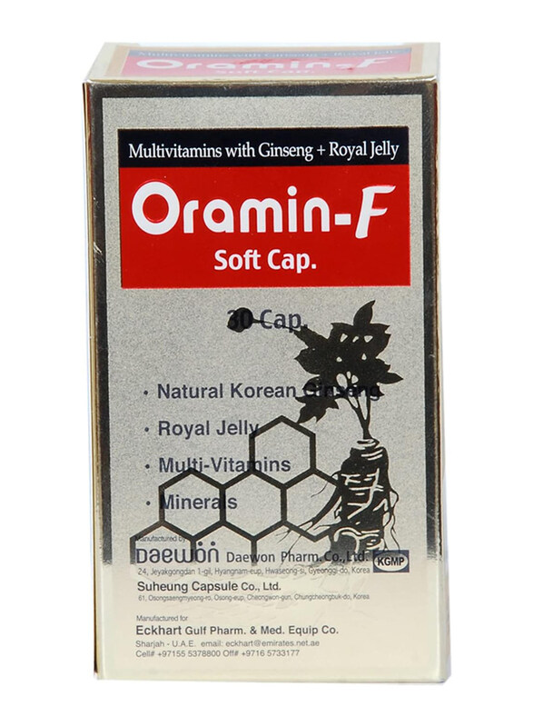 

Oramin-F Soft Cap, 30 Capsules