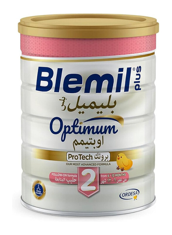 

Ordesa Blemil Plus 2 Optimum ProTech Most Advanced Nutritional Formula for Infant From 6-12 Months, 800 gm