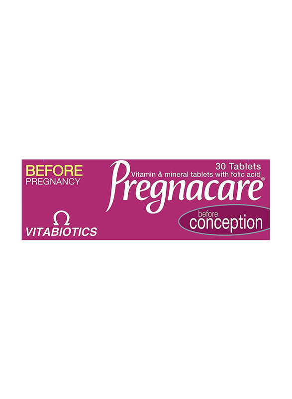 Vitabiotics Pregnacare Conception, 30 Tablets