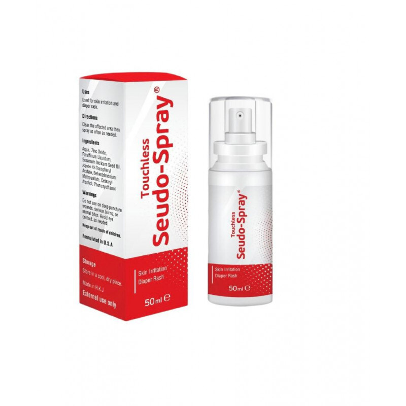

Seudo-Spray Touchless for Irritated Skin Diaper Rash, 50ml