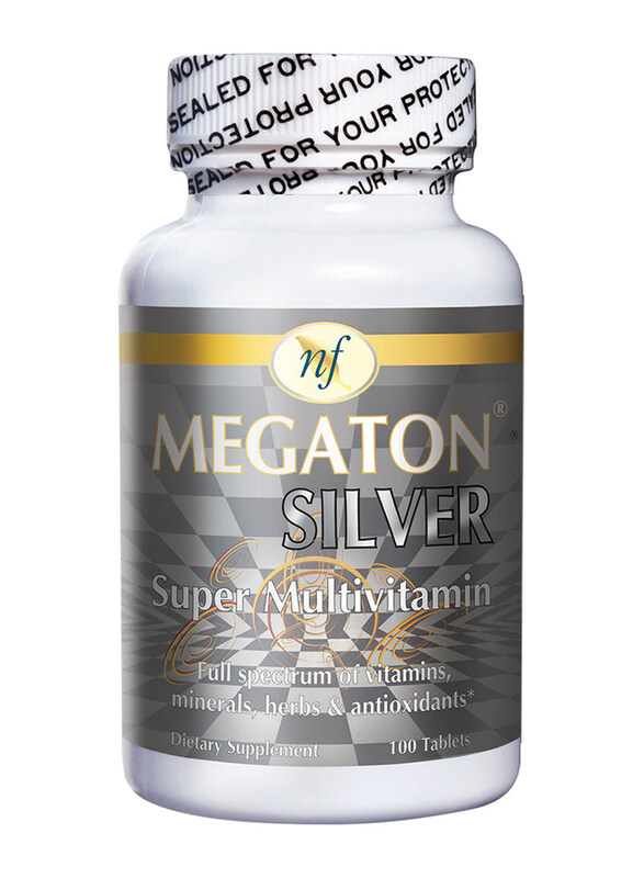 

Natural Fervor Megaton Silver Super Multivitamin, 100 Tablets