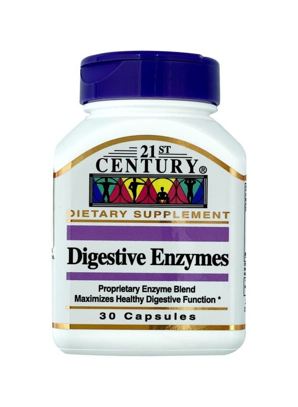 

21st CENTURY 21st Century- Digestive Enzyme Caps 30's