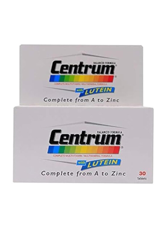 

Centrum with Lutein, 30 Tablets