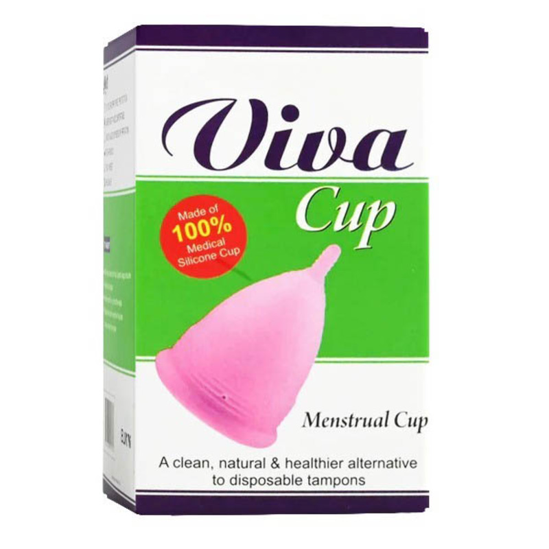 Viva Cup Silicone Reusable Menstrual Cup, Small