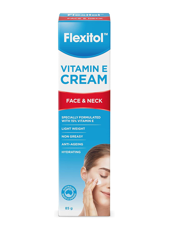 Flexitol Vitamin E Face & Neck Cream, 85gm