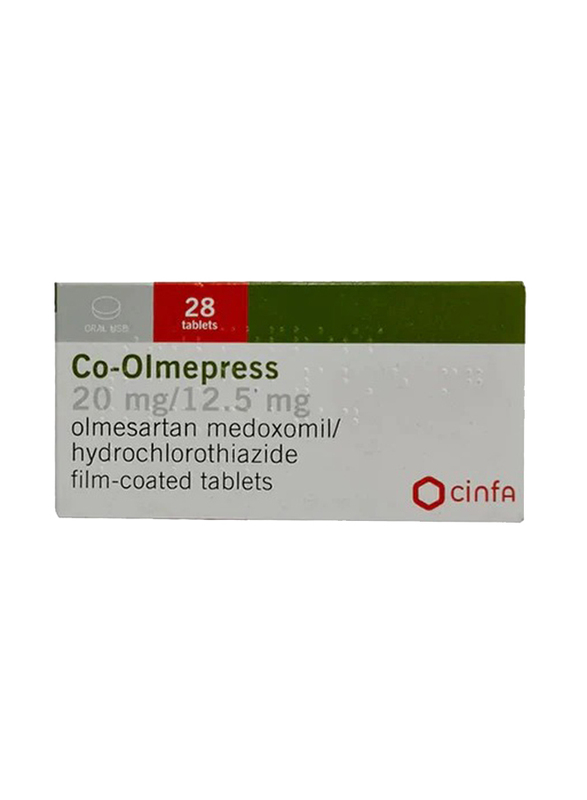 Cinfa Co-Olmepress 20/12.5mg Tablet, 28 Tablets