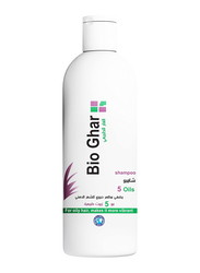 Bioghar 5 Natural Oils Shampoo for Oily Hair, 370ml