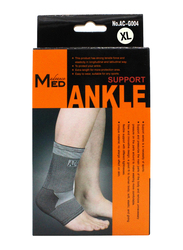 Advance Med Am Ankle Support Charcoal, XL, Grey