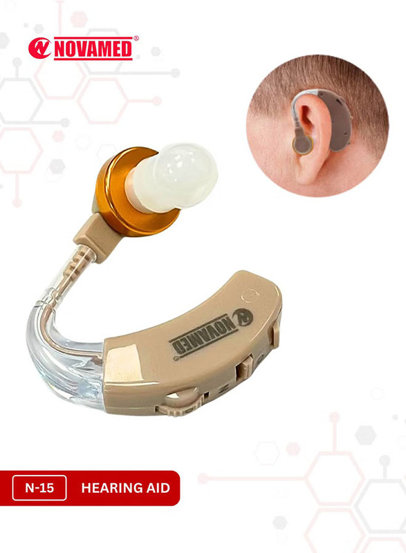 Novamed N-15 Hearing Aid Sound Amplifier Device