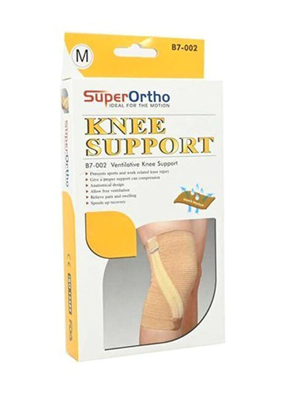 

Super Ortho B7002 Ventilative Knee Support, Medium, Beige