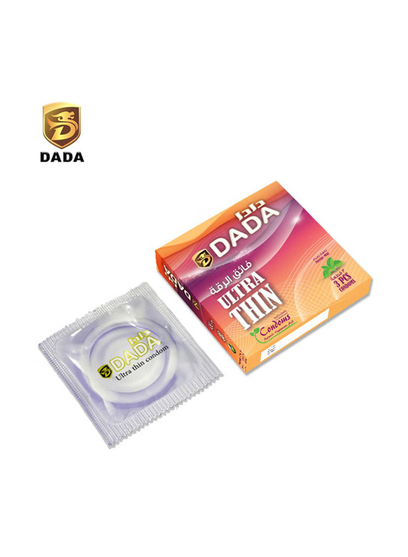 DADA Ultra Thin Condom, 3 Pieces