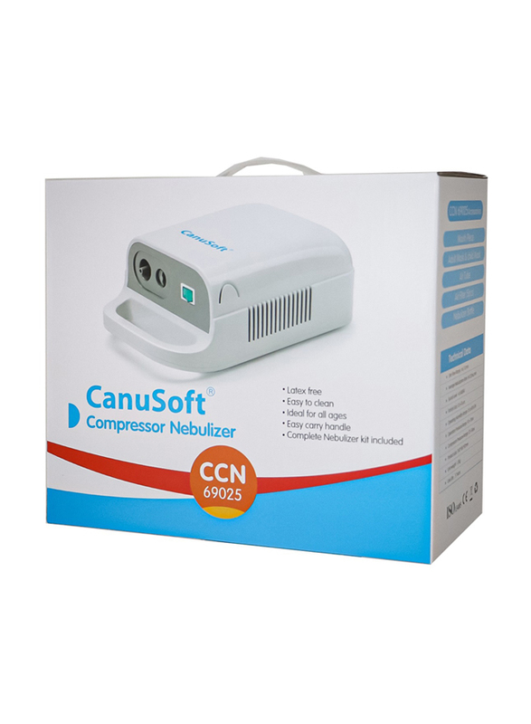 Canusoft Compressor Nebulizer, White