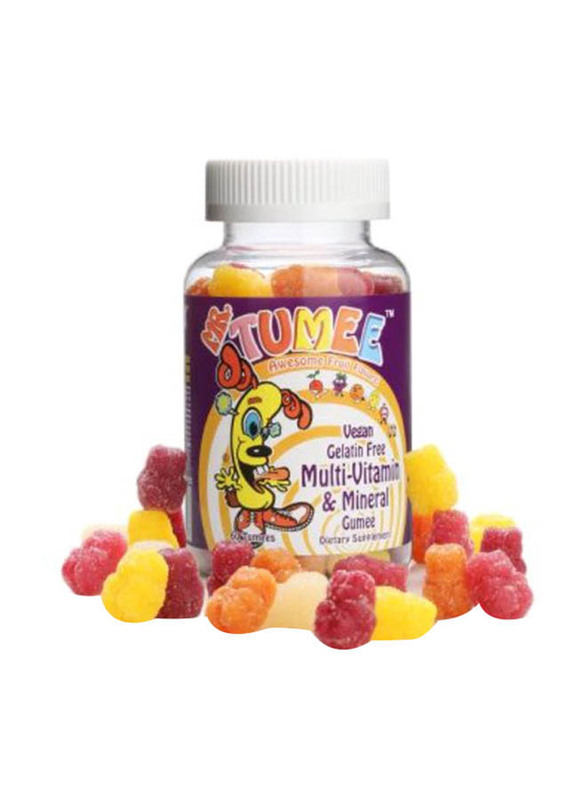 

Mr.Tumee Multi-Vitamin & Mineral Gummies, 60 Gummies