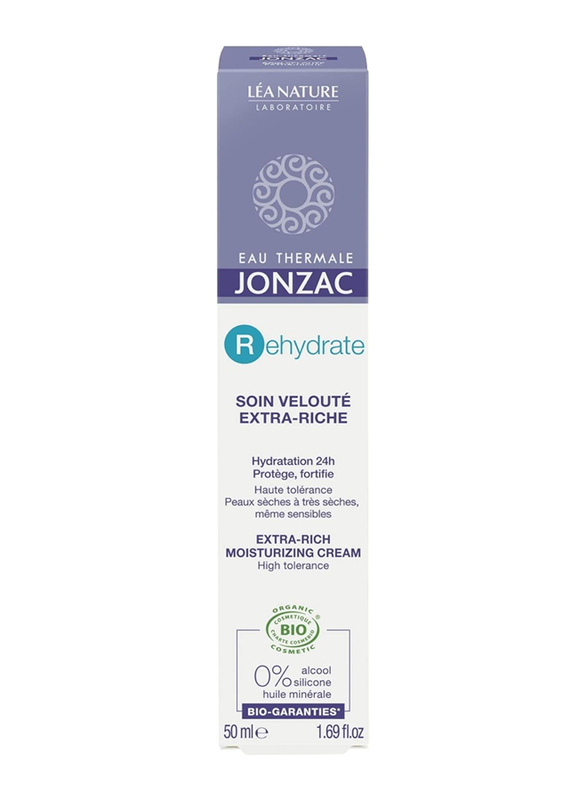 Eau Thermale Jonzac Rehydrate Extra-Rich Moisturizing Cream, 50ml