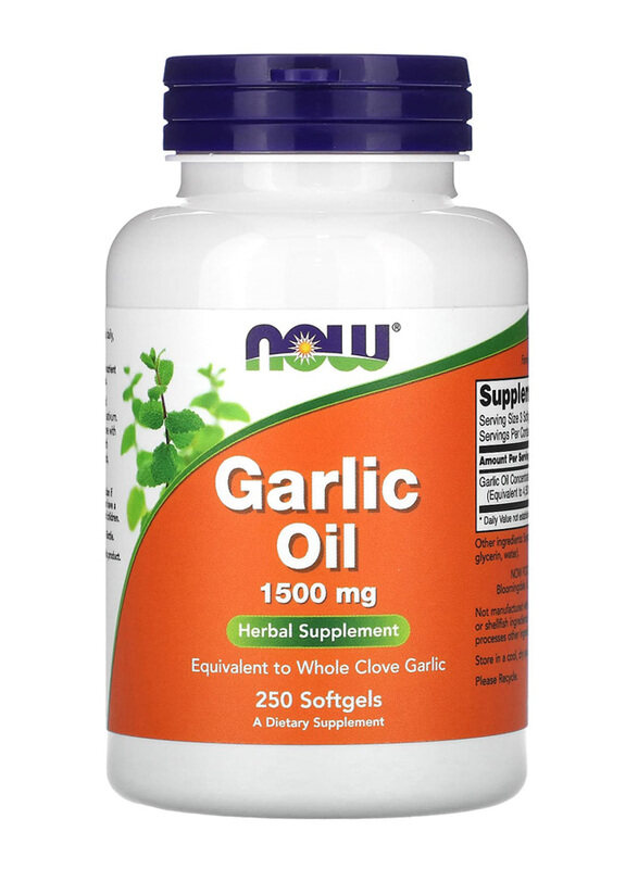 

Now Garlic Oil 1500Mg, 250 Softgels
