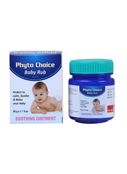 Phyto Choice 50gm Soothing Ointment Rub for Babies, Multicolour