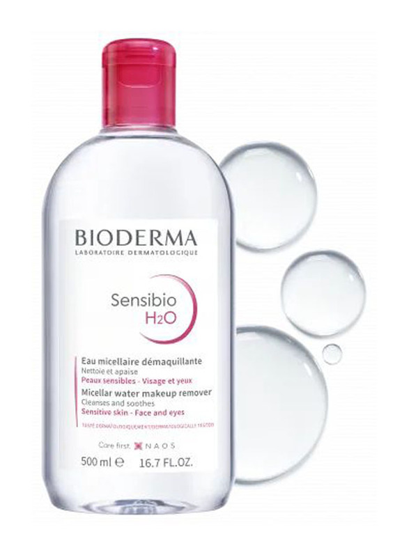 Bioderma Sensibio H2O with Pump, 500ml