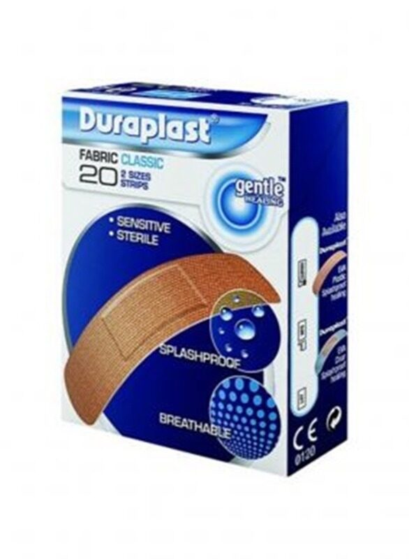 

Duraplast Fabric Classic Bandage 20 Strips, 2 Sizes