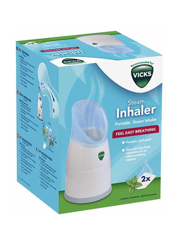 

Vicks Steam Inhaler, V1300EUV1, White