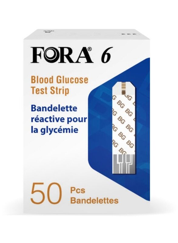 

Fora Fora 6 Blood Glucose Test Strips 50pcs