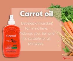 Carrot Sun Tanning Oil Spray, 200ml