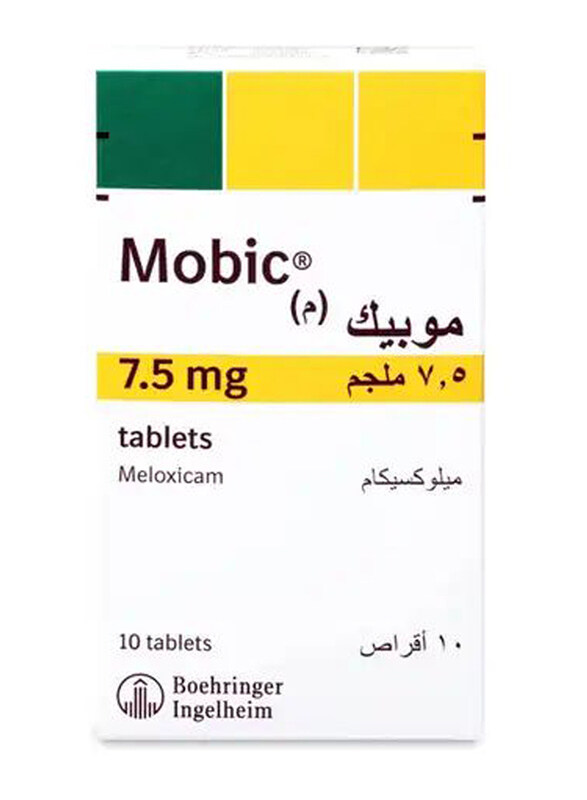 

Mobic Tablets, 7.5mg, 10 Tablets