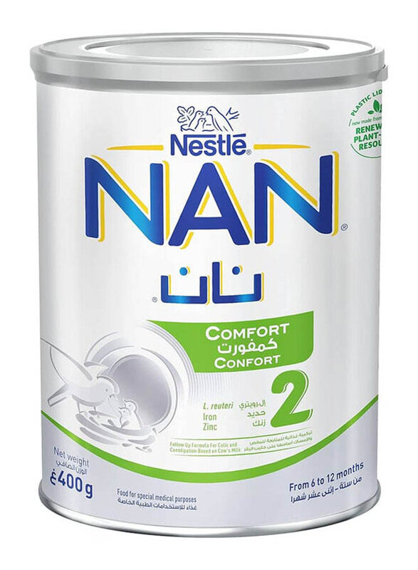 

Nestle Nan Comfort 2 Infant Milk Formula, 400g
