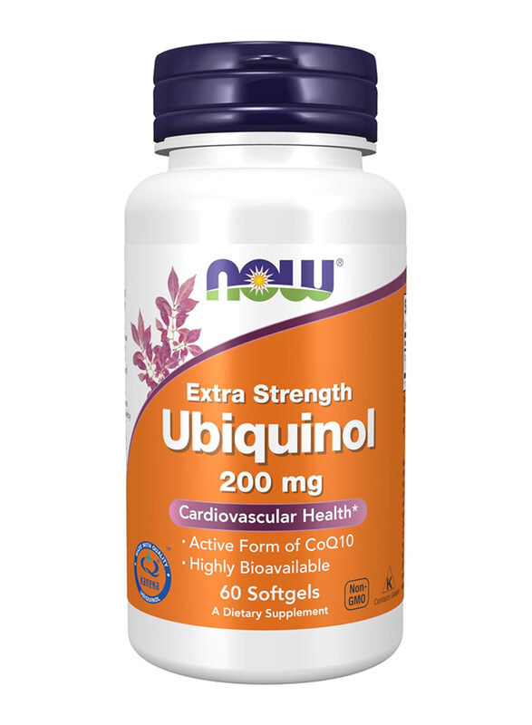 

Now Foods Ubiquinol 200mg Extra Strength, 60 Softgels