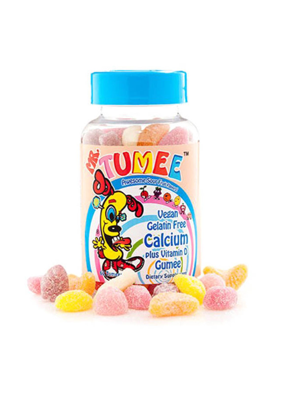 

Mr.Tumee Calcium Plus Vitamin D Gummies, 60 Gummies