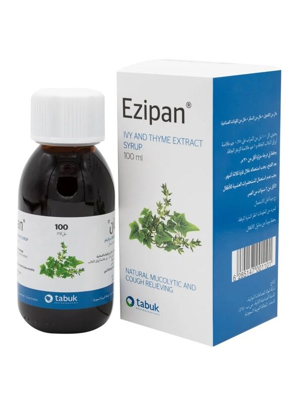 

EZIPAN Ivy And Thyme Extract Syrup 100Ml