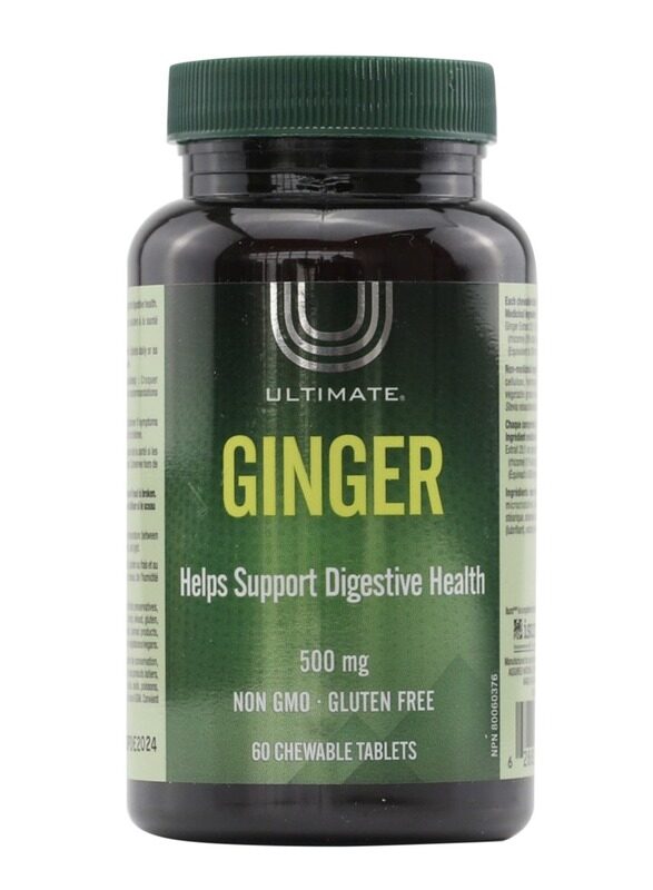 

Ultimate Ginger 60 Chewable Tablets