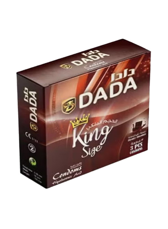 DADA King Size Condom, 3 Pieces