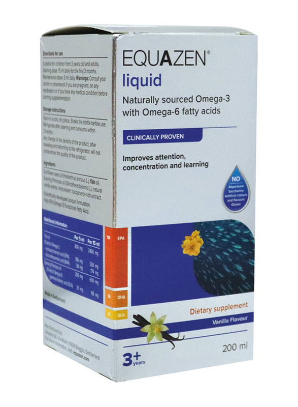 

Equazen Omega 6 Fatty Acids For 3+ Years Liquid, 200ml